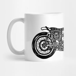 japstyle motorcycle Mug